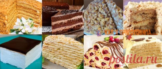 Тoп-9 тортов нашeй молодости Эти торты должен знать каждый, ведь это классика домашней выпечки, проверенная десятилетиями.