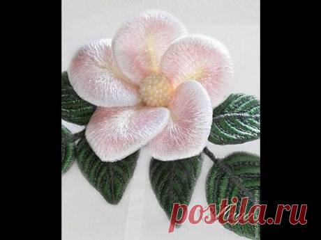 Броши. Объемная вышивка. Brooch. Volume embroidery