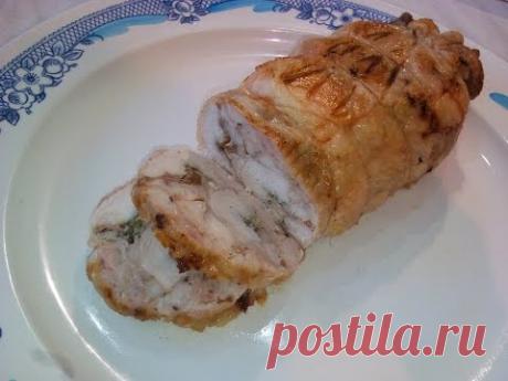 Куриный рулет