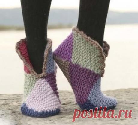 Вязание пэчворк - модное направление, подборка 25 схем и описаний, Журнал