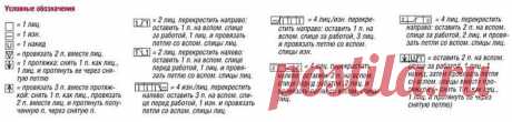 Узор с бисером для джемпера. Схема вязания спицами
