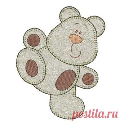 1000+ ideas about Cute teddy bear appliqué on Pinterest | aplique pattern
