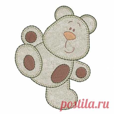 1000+ ideas about Cute teddy bear appliqué on Pinterest | aplique pattern
