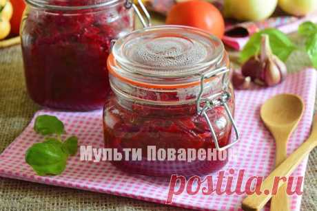 Острая свекла в мультиварке | Мультиповаренок