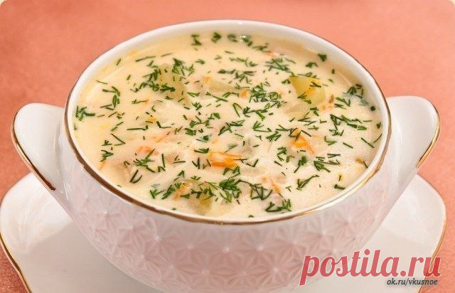 Сырный суп