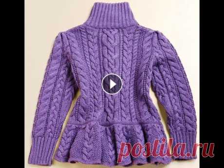 Пальто Спицами для Девочки - 3 года - 2019 / Spokes Coats for Girls - 3 years Пальто Спицами для Девочки - 3 года. Предлагаем малышке связать оригинальное изделие, которое согреет ее в холодную погоду, сделает еще привлекательне...