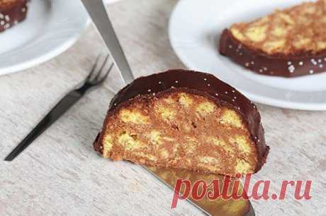 Шоколадный рулет в глазури с ромом, рецепт — Вкусо.ру