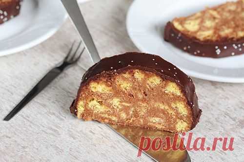 Шоколадный рулет в глазури с ромом, рецепт — Вкусо.ру