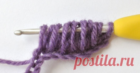 И красиво и необычно! Такой узор получится связать даже у начинающей мастерицы