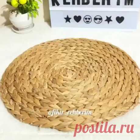Сумочка из джутового каната 👜