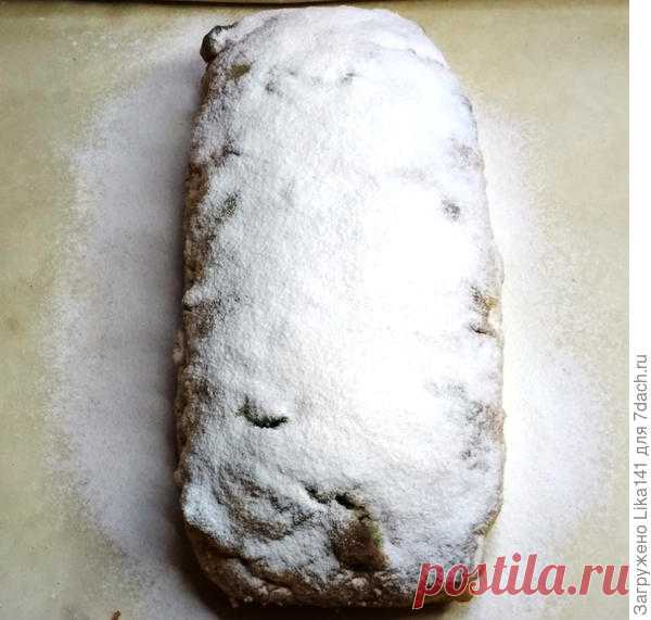 Рождественский штоллен. Очень вкусный рецепт