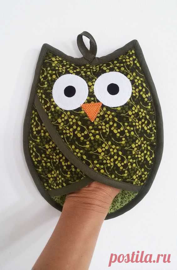 Pegador de Panela Coruja Owl