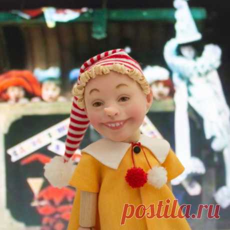 Буратино. Мальчик из дерева | MaLenaDolls
