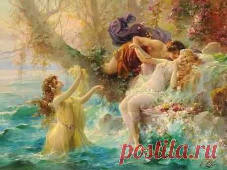 HANS ZATZKA - 1859 - 1945  - PART 2  - AUSTRIAN PAINTER - A C   -