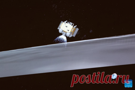 Китайский зонд взлетел с Луны с уникальными образцами (видео) | Hi-Tech Mail.ru | Дзен