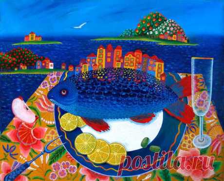 Творчество талантливой львовской художницы, ее имя – Ольга Кваша..