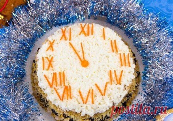 Салат «Новогодний» - моя фишка, готовлю каждый год! Вкусно и красиво!