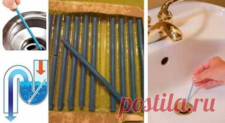 Гениальные решения от засора в ванной, раковины: избавляемся от волос, жира и мусора Каждый знает, что такое засор в раковине, ванной волосами и другого мусора. В итоге плохо уходит вода. Грязные стоки могут попасть в квартиру. Появляется не приятный запах канализации. Есть несколько способов устранить засор. Разберем самые эффективные средства. Народные средства Несложный засор могут удалить сода, уксус. 150 грамм соды нужно высыпать в сливное отверстие и туда же залить 150 грамм 9%