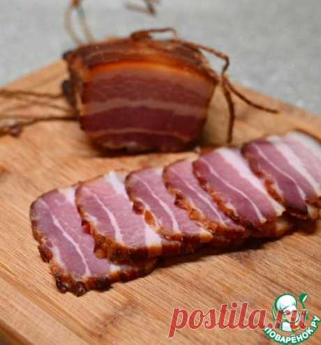Грудинка копчено-вареная – кулинарный рецепт