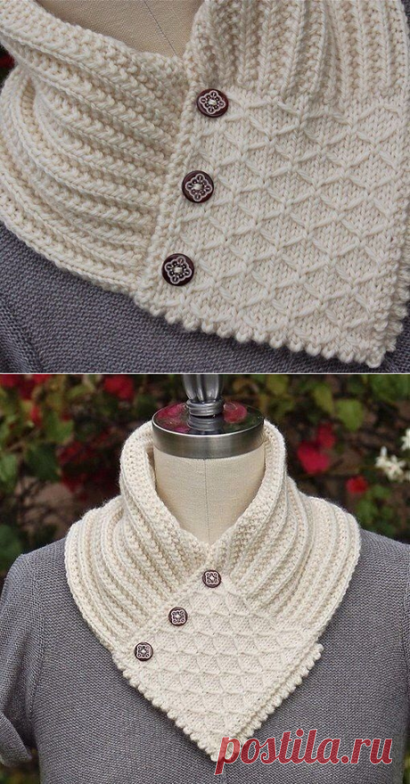 Интересная манишка-воротник