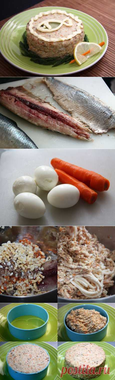 Холодная закуска: форшмак из сельди — Вкусные рецепты