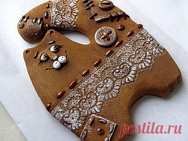 Керамический кот Прянечка