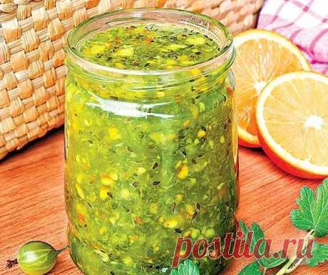 Варенье из крыжовника с апельсином на зиму - Вкусные идеи Варенье из крыжовника с апельсином на зиму — очень вкусная и простая заготовка. Сегодня мы предлагаем вам приготовить это лакомство, а наши 8 вкусных
