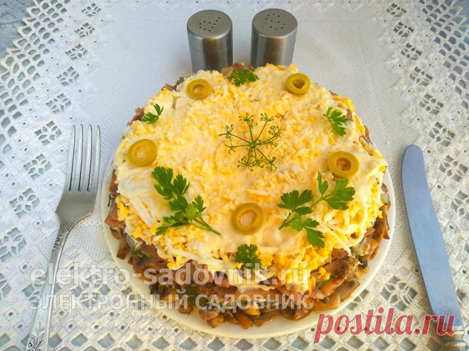 Фирменный салат минского ресторана 