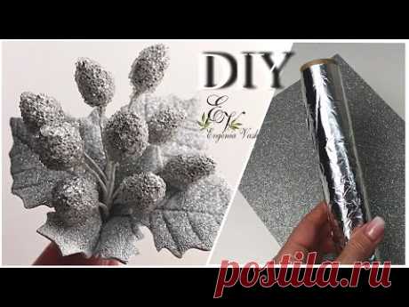 DIY ❄️ как сделать ХРУСТАЛЬНЫЕ ЯГОДКИ | НОВОГОДНИЙ ДЕКОР |🎄УКРАШЕНИЯ на  ЁЛКУ | CHRISTMAS DECOR