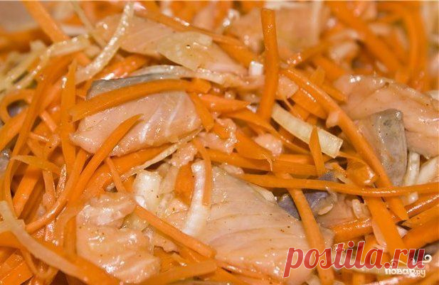 Хе из горбуши - кулинарный рецепт на Повар.ру