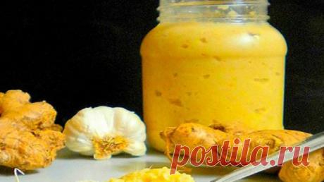 Имбирная паста с чесноком — спасет при простуде! — Копилочка полезных советов