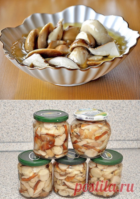 Маринованные белые грибы в домашних условиях / Простые рецепты