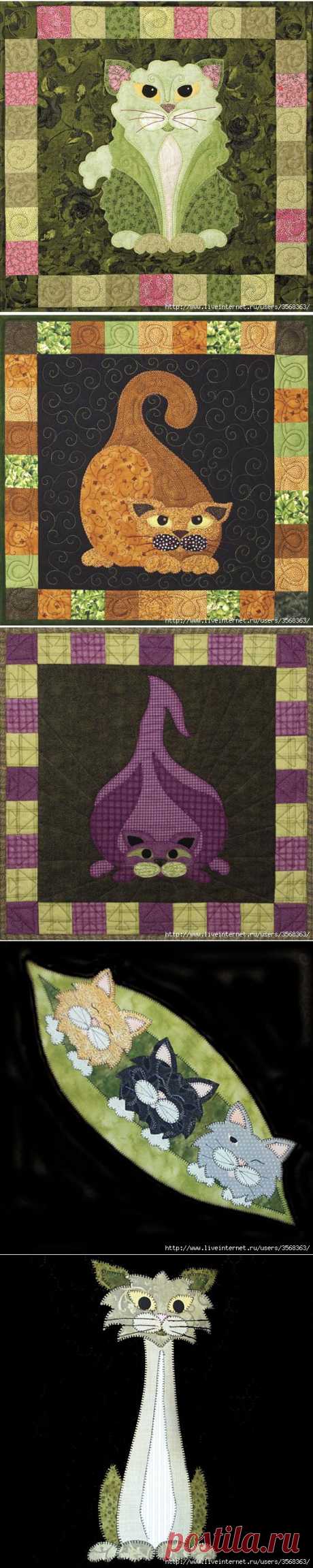 Забавные панно с кошками!