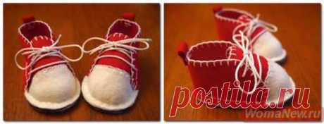 Обувь для куклы своими руками | WomaNew.ru - уроки кройки и шитья.