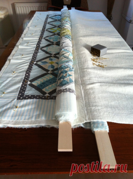 Basting without kneeling | Password: Quilt
