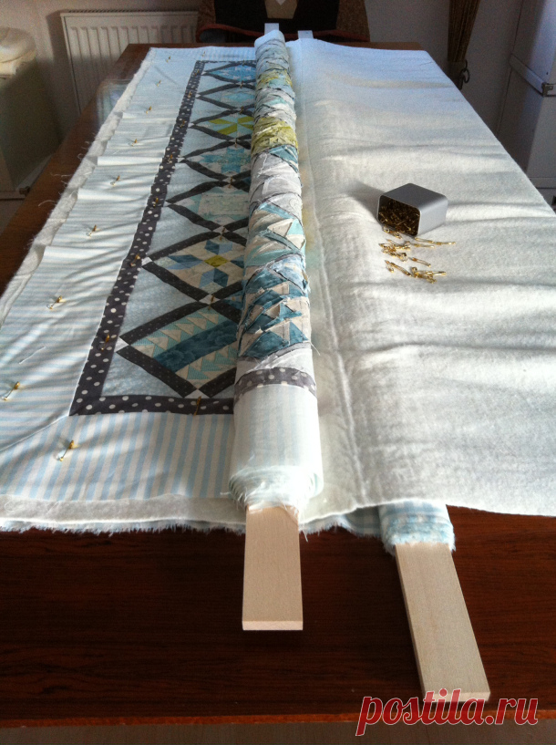 Basting without kneeling | Password: Quilt