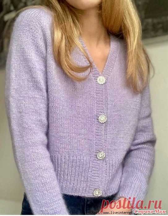 Кардиган APRIL by PetiteKnit. Спицы. Размеры: XS (S) M (L) XL (2XL) 3XL (4XL) 5XL