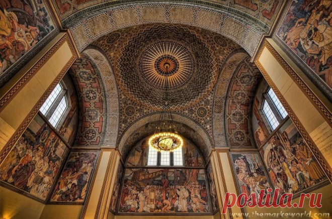 Самые впечатляющие потолки со всего света