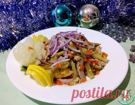 Салат с огурцом и ветчиной – кулинарный рецепт
