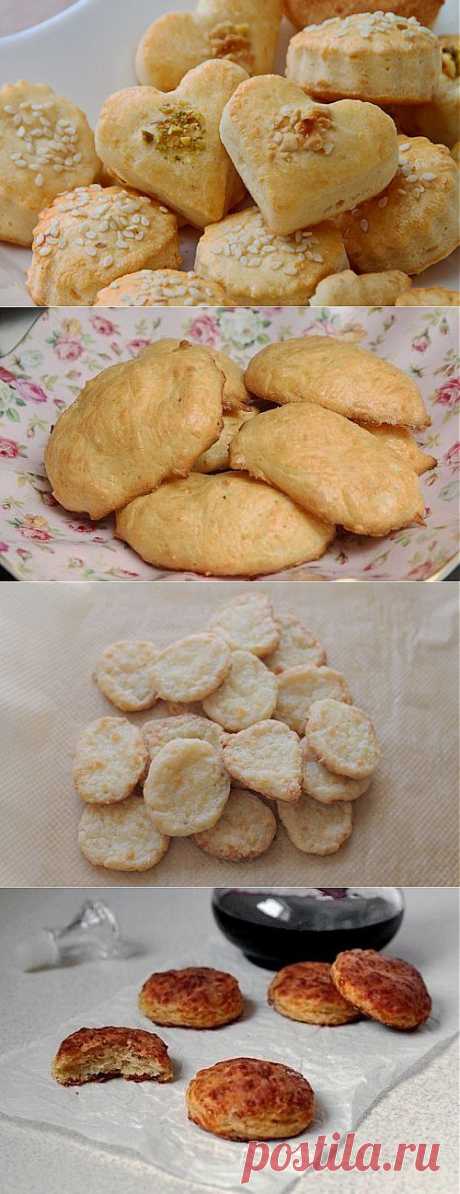 Сырное печенье: 5 рецептов.
