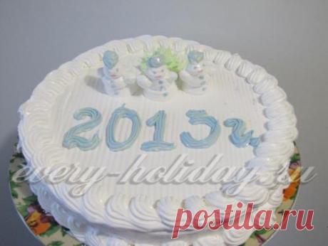 Новогодний торт