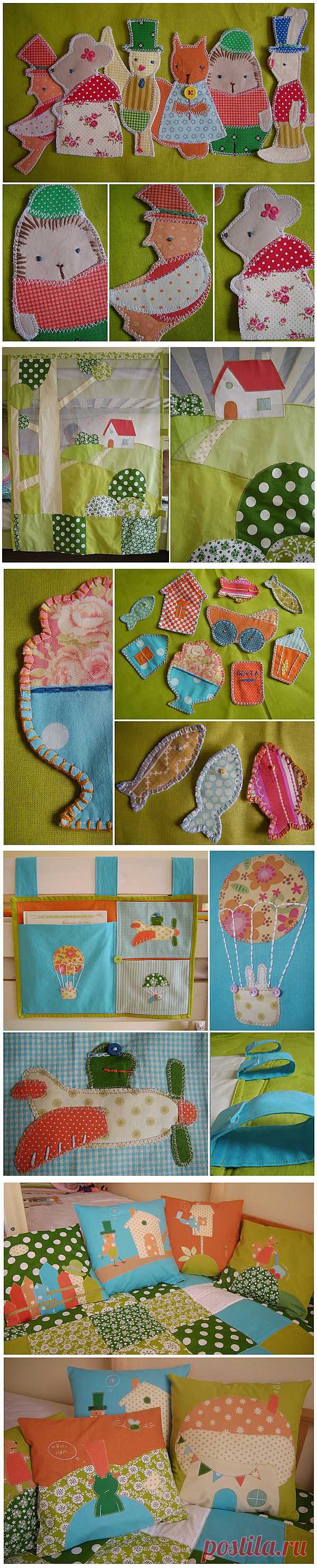 Рыжие Рукоделки/ orange crafts: детская комната