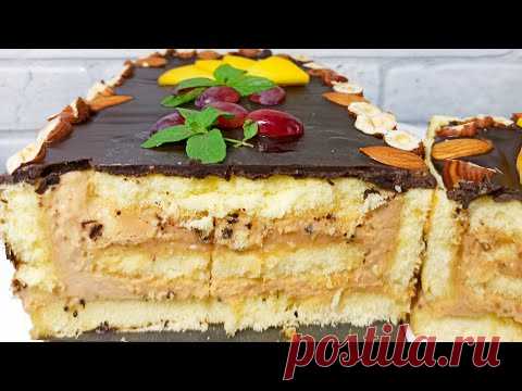 ТОРТ без выпечки и без печенья! Когда просто хочется чего-то к чаю!