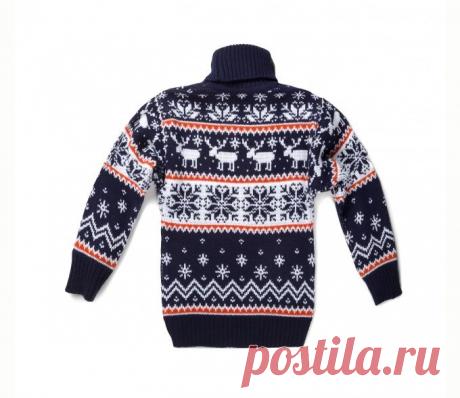 Детский свитер &quot;Сказки севера&quot; - deerz.ru