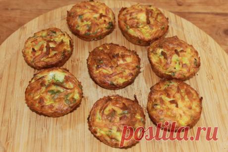 "Время есть" - Кабачковые маффины