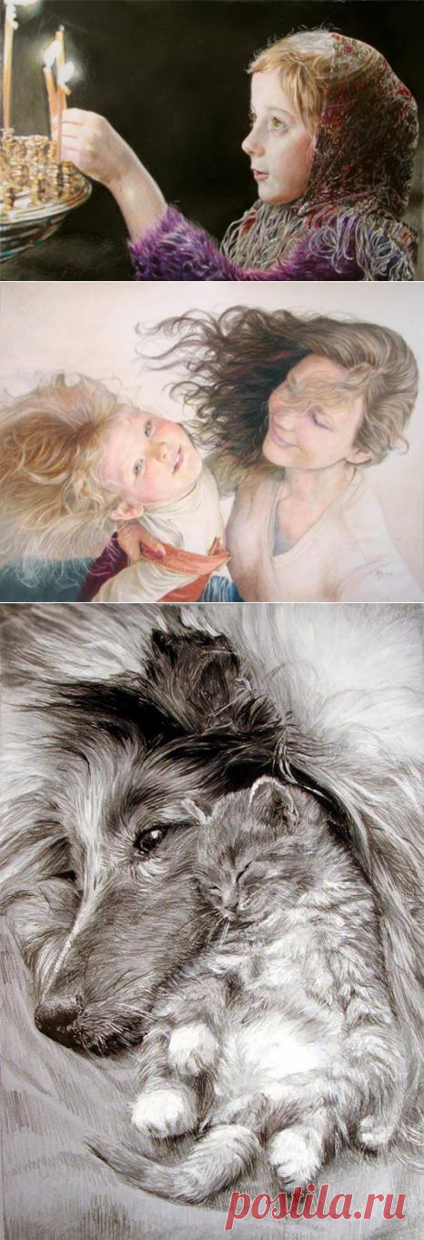 Художница Мария Зельдис. Светлое, грустное, доброе | Искусство