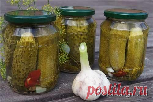 Маринованные огурцы «Как магазинные» оригинальный способ