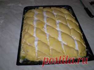 Пирог с курагой • Пироги, пирожки, булочки, пончики