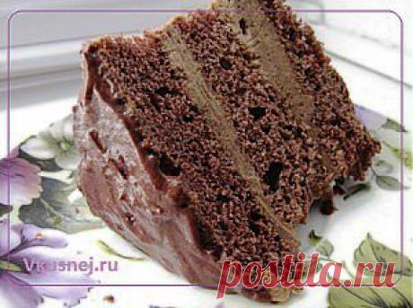 Шоколадный торт Мулатка. | Рецепты вкусно
