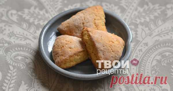 Лимонно-миндальные сконы Отличный рецепт!